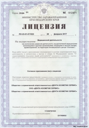 Лицензия